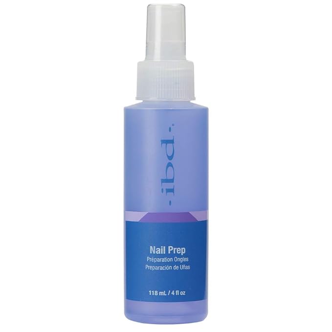 IBD Nail Prep Dehydate Spray – Nail Dehydrator & Cleanser for Acrylic, Gel & Dip Powder, Improves Bond Speed & Adhesion – 4 oz