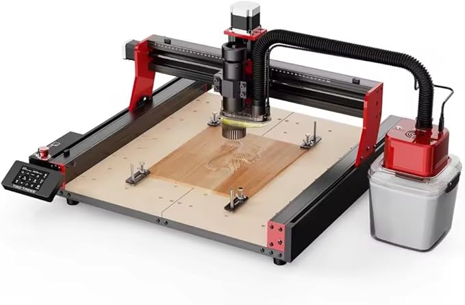 Dust Collector for CNC Machines Monster Vacuum Kit for TTC450/TTC450 Pro 775 Motor/500W Spindle Dust (CNC Vacuum Kit+2 Dust Bag+2Filter)