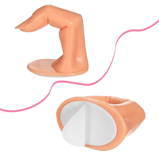 100 Pcs Practice Fingers, DIY Nail Art Training Fingers, Nail Decoration Training Fingers for Nail Art Beginners, Lovers and Salon Artists