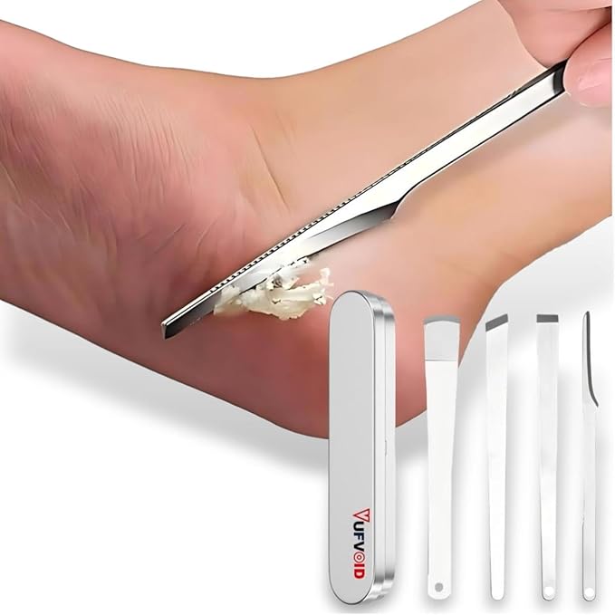 VUFVOID Professional Pedicure Knife Set Professional Ingrown Toenail Clippers Foot Care Tools Stainless Steel Nail Cuticle Nippers Remover Kits,A Gift to My Father