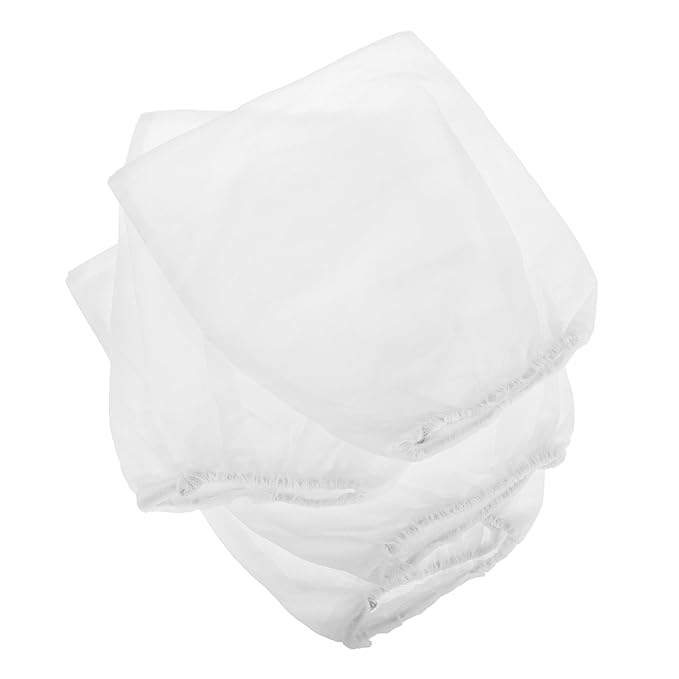 4pcs Reusable Nail Dust Collector Bags Non Woven Filters for Nail Salon Use Easy to Clean and Replace Efficient Dust Collecting for Manicure Vacuum Cleaner