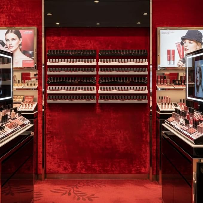 YMVV 3 Colors Nail Polish Wall Mounted Shelf,15 Inch White Gray Black Nail Polish Floating Shelves for 66-90 Bottles Multi-Purpose,Ideal Gift, Great Display for Salons Retailers,6 Pack