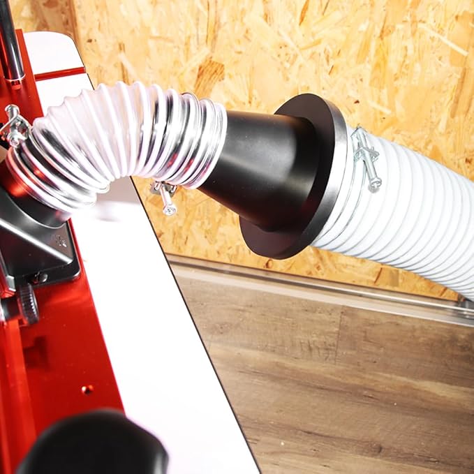 O'SKOOL 2-1/2" Dust Collection Steel Port, 2 Pack, for 4-inch Magnetic Dust Collection Coupler (Magnetic Port is not Included), DC07