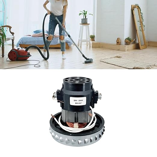 Vacuum Motor Replacement Motor Vacuum Part Vacuum Accessories Metal Texture for Wet and Dry Models