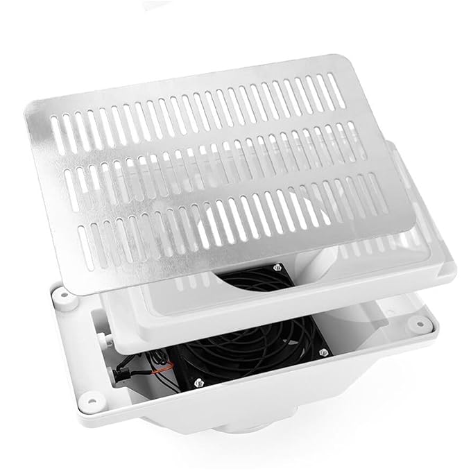 6W Nail Dust Collector, Quiet Desk Vacuum Cleaner, Dust Collector with Fan for Nails (US Plug 110V)