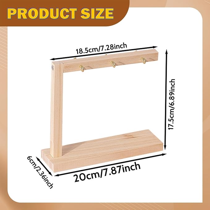 Nail Swatch Sticks Display Stand Storage Manicure Tool Gift Organizer Rack for Women Home False Nails Sample Tips, L 20x6x17.5cm