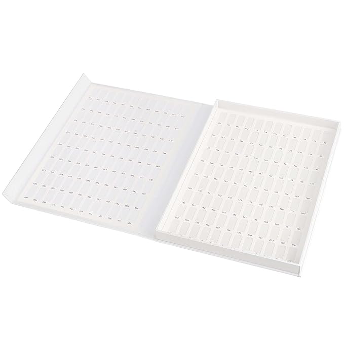 PINGEUI 3 Pack 216 Colors Nail Display Book, Nail Gel Polish Display Chart with 720 Nail Tips, Nail Color Sample Book Nail Gel Color Card Book, for Nail Salon