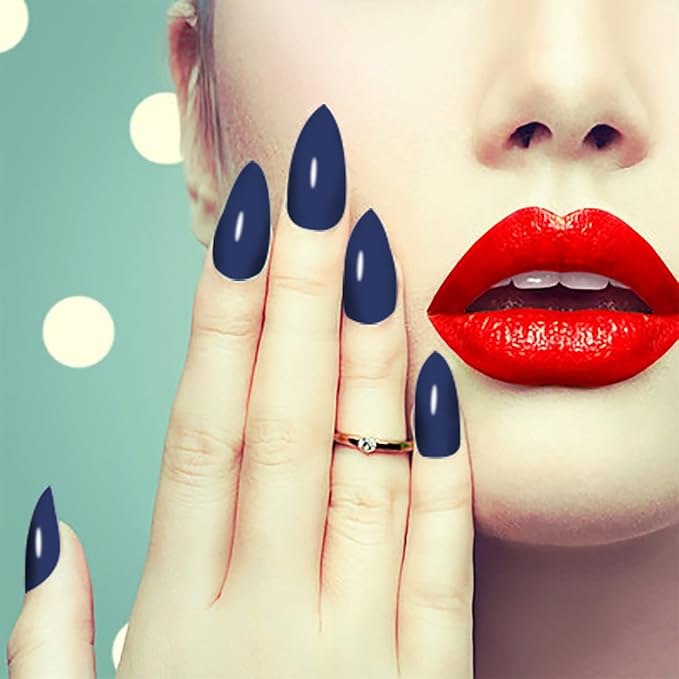 WOKOTO 20 Sheets Solid Color Nail Polish Strips - Self-Adhesive Press On Nail Polish Stickers & Wraps for Women with Nail File Gel Nail Strips Full Wraps for Women Nails Art