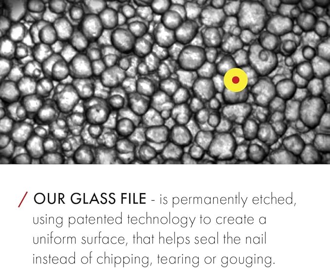 GERMANIKURE Nail Clipper, Glass Nail File & Cuticle Remover Manicure Set in Purple Leather Case - Made in Solingen Germany of FINOX Stainless Steel, Glass Nail Care Supplies Made in Czech Republic