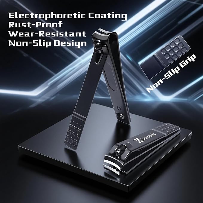 Manicure Set Professional Nail Clipper Kit-18pcs Stainless Steel Manicure&Pedicure Kit,Nail Care Tools Grooming kit with Luxurious Travel Case