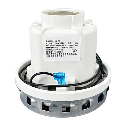 High Speed Vacuum Motor 1600W Powerful Suction Metal Construction for Home Collector Replacement Motor Parts