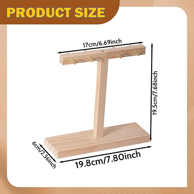 Nail Swatch Sticks Display Stand Storage Manicure Tool Gift Organizer Rack for Women Home False Nails Sample Tips, T 19.8x6x19.5cm