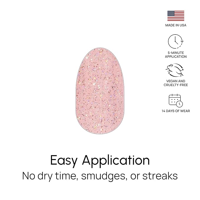 Color Street Blushing in Flushing Nail Strips