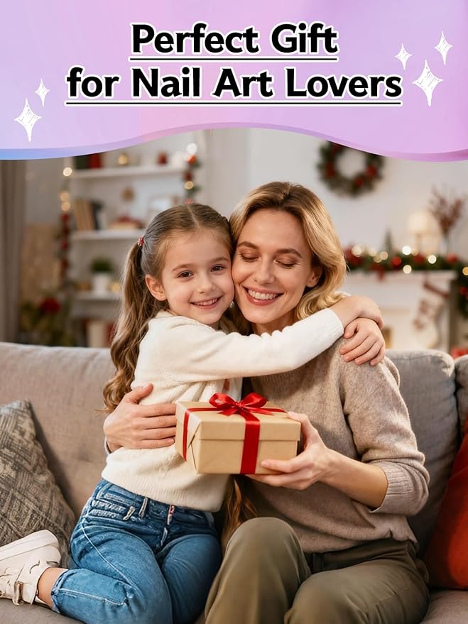 Kalolary 24 Color Nail Art Markers Set, 3D Nail Art Pens Point Nail Graffiti Dotting Pen Quick-Drying Waterproof Double Headed Acrylic Paint Pens Set for DIY Nails Art Design