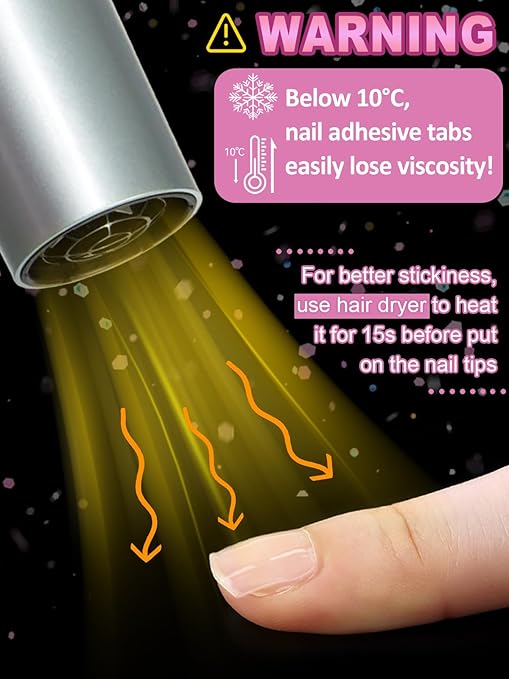 600PCS Nail Adhesive Tabs for Press on, EBANKU Waterproof Breathable Nail Glue Stickers Ultra-Thin Press on Nail Sticky Tabs in 15 Sizes, 20 Sheets Double Sided Transparent Nail Tape for Manicure DIY