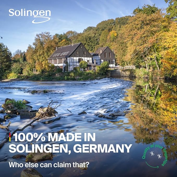 GERMANIKURE Nail Clippers Set in Green Leather Case – Ethically Made in Solingen Germany, FINOX Stainless Steel Tools – Professional Quality Manicure & Pedicure Kit