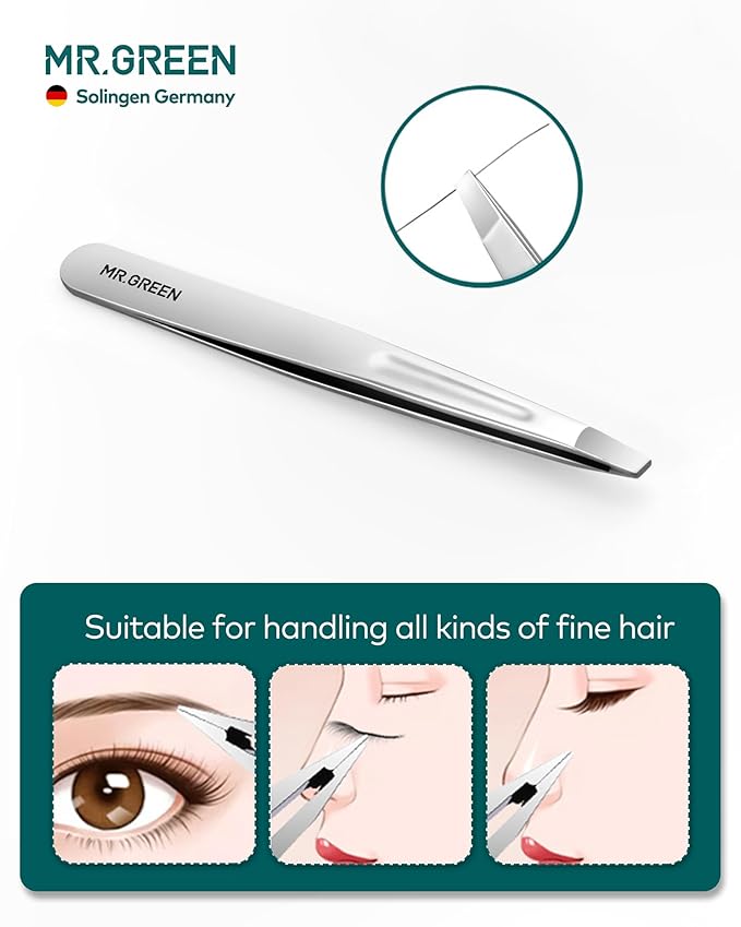 4Pcs Set, Stainless Steel Manicure Pedicure Set, Medical Grade Grooming Kit with Travel Case Gift Box for Man & Woman