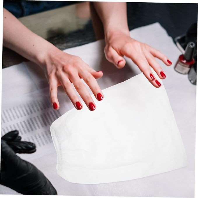 4pcs Reusable Nail Dust Collector Bags Non Woven Filters for Nail Salon Use Easy to Clean and Replace Efficient Dust Collecting for Manicure Vacuum Cleaner