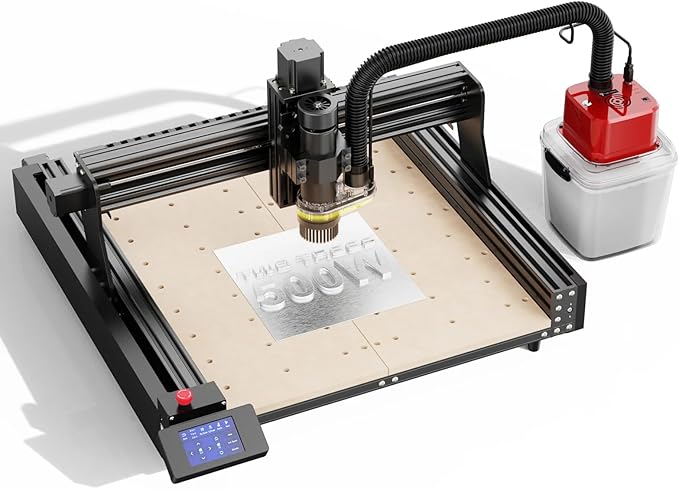 Dust Collector for CNC Machines Monster Vacuum Kit for TTC450/TTC450 Pro 775 Motor/500W Spindle Dust (CNC Vacuum Kit+2 Dust Bag+2Filter)