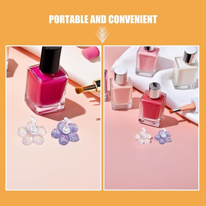 1 Set Nail Practice Stand with Box Fake Nail Tip Holder Display Base For Beginner Painting Showing Training Fingernail Art Manicure Tool