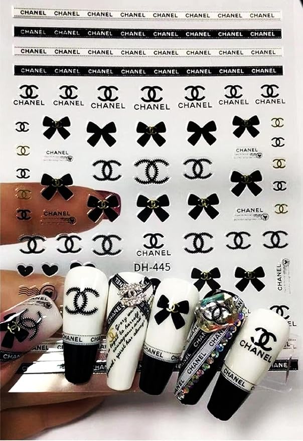 1 Lage Luxury Nail Art Stickers Nail Stickers Designer Summer