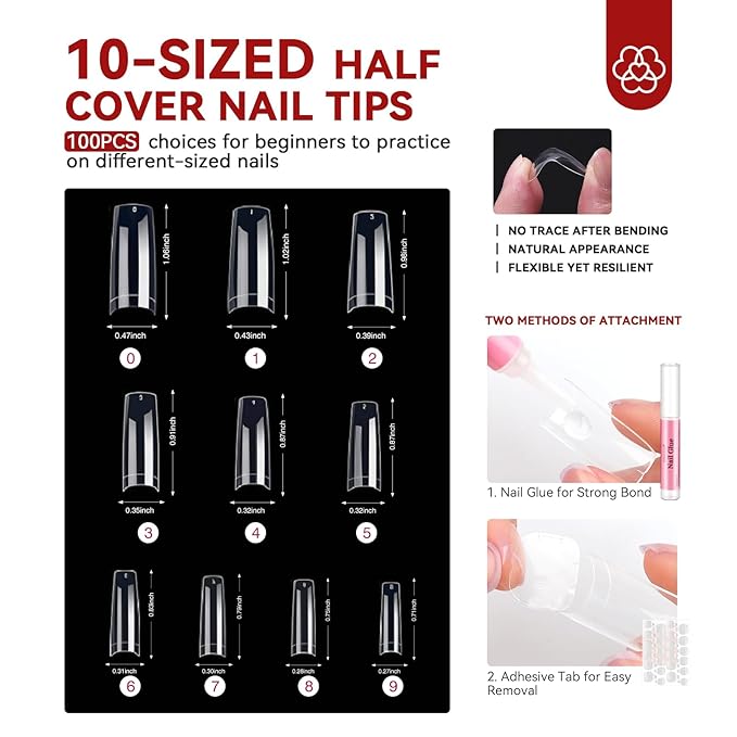 Saviland Nail Practice Finger for Acrylic Nails: Adjustable Nail Practice Hand Fake Mannequin Training Finger Replaceable Nail Tips Nail Art Brush Tools Kit Beginner Home DIY