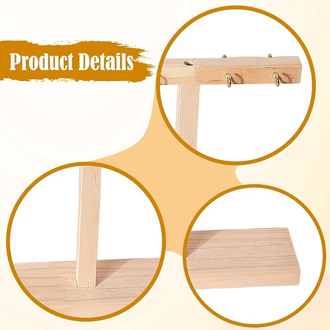 Nail Swatch Sticks Display Stand Organizer Rack Nail Color Sticks Holder Storage for False Nails Sample Tips Salon Table Shop, T 19.8x6x19.5cm