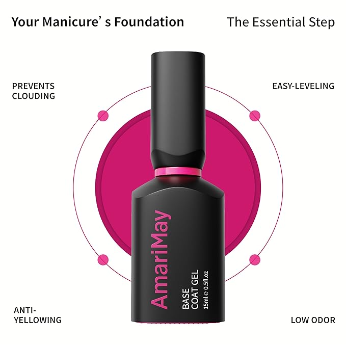 Matte Top Coat and Base Coat Set, 15ml Powder-Resist Matte Finish for Detail Chrome Powder Painting and 15ml Long Lasting Base Coat, Soak Off UV Light Cure for Nail Art DIY, Gift for Girls.