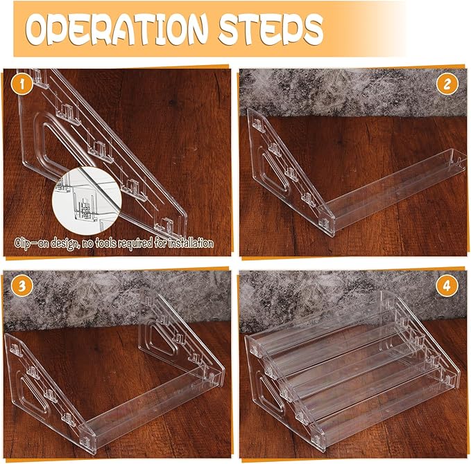 2 Pack 5 Tier Sunglass Organizer Stand, Versatile Clear Acrylic Sunglass Holder Display Stand Sunglass Storage Tray for Highlighting Glasses Makeup Nail Polish Graded Cards