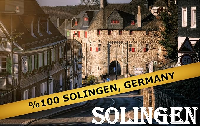 Made in Solingen, Germany – APEXAY Professional Nail Clippers Set, Premium Fingernail & Toenail Cutter for Men & Women, Heavy Duty, Surgical Stainless Steel, Sharp, Durable, for Thick Nails, Trim Easy