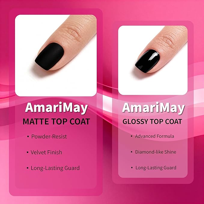 Matte Gel Top Coat, 15ml Powder-Resist Matte Finish for Detail Chrome Powder Painting and Long Lasting, Soak Off UV Light Cure for Nail Art DIY, Gift for Girls