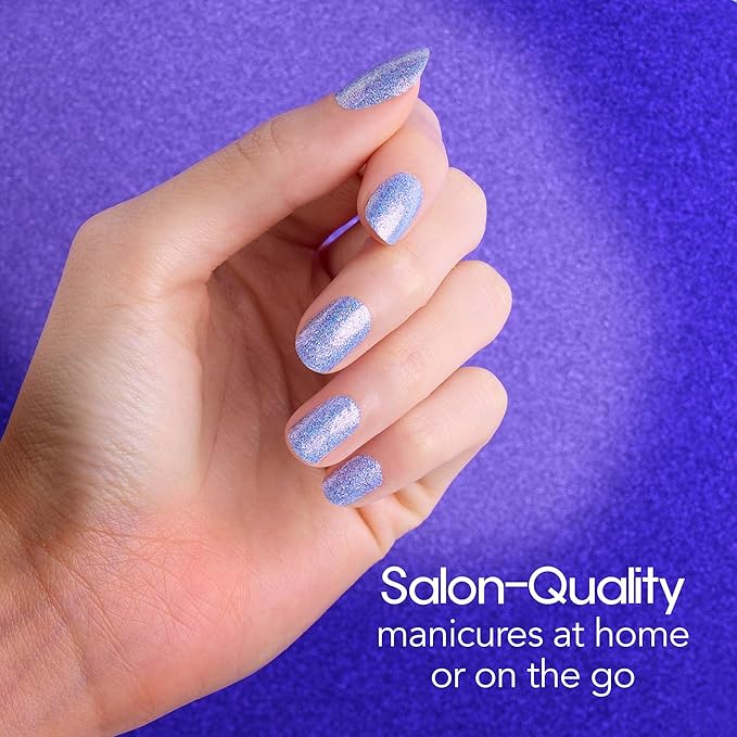 Color Street Purple Passion Glitter Nail Strips