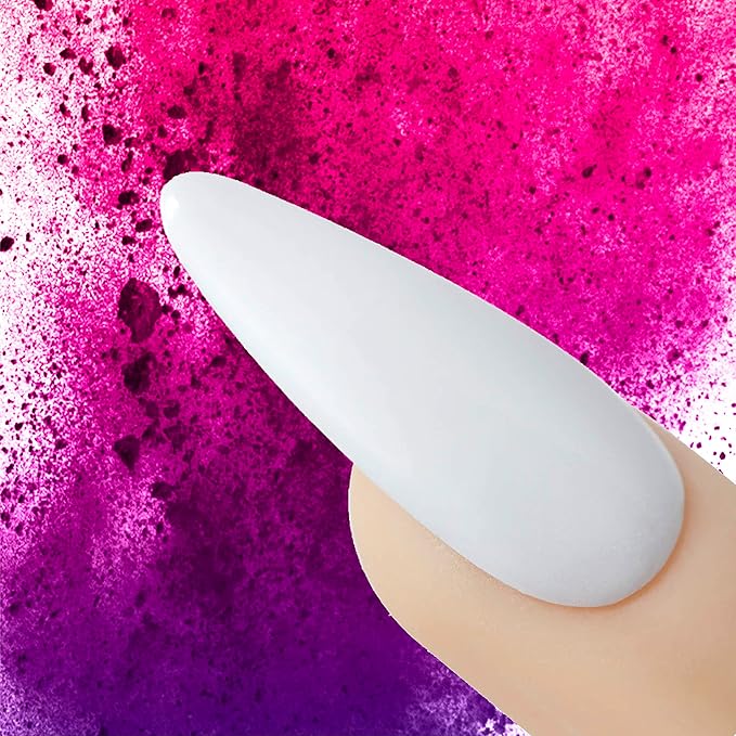 Young Nails Acrylic Core Powder - Self-Leveling Acrylic Nail Powder, Clear Nude Pink White Acrylic Powder for Nail Extenstion, Professional Grade, Superior Adhesion, Color - XXX White, 660g