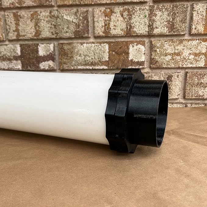 4" PVC Port Magnetic Dust Collector Fitting - Quick Disconnect